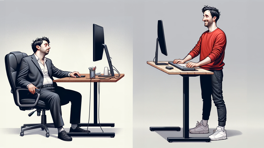 Standing at Desk Better Than Sitting at Desk?