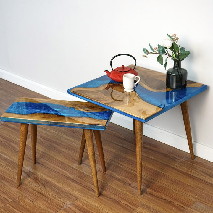 resin-walnut-coffee-table-set-of-2-blue-epoxy-furniture-luxurious-home-decor-statement-upphomestore