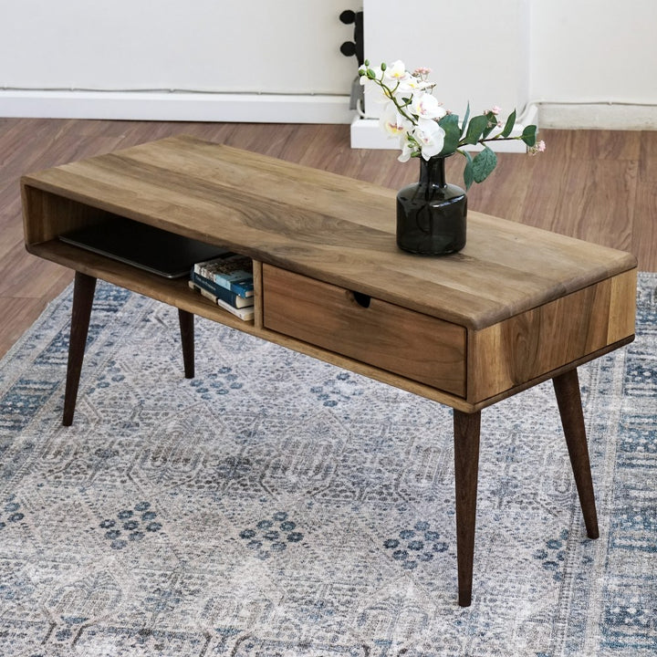 coffee-table-with-drawer-mid-century-modern-solid-wood-furniture-elegant-walnut-finish-upphomestore