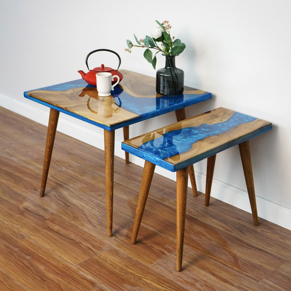 resin-walnut-coffee-table-set-of-2-blue-epoxy-furniture-stunning-room-accent-pieces-upphomestore
