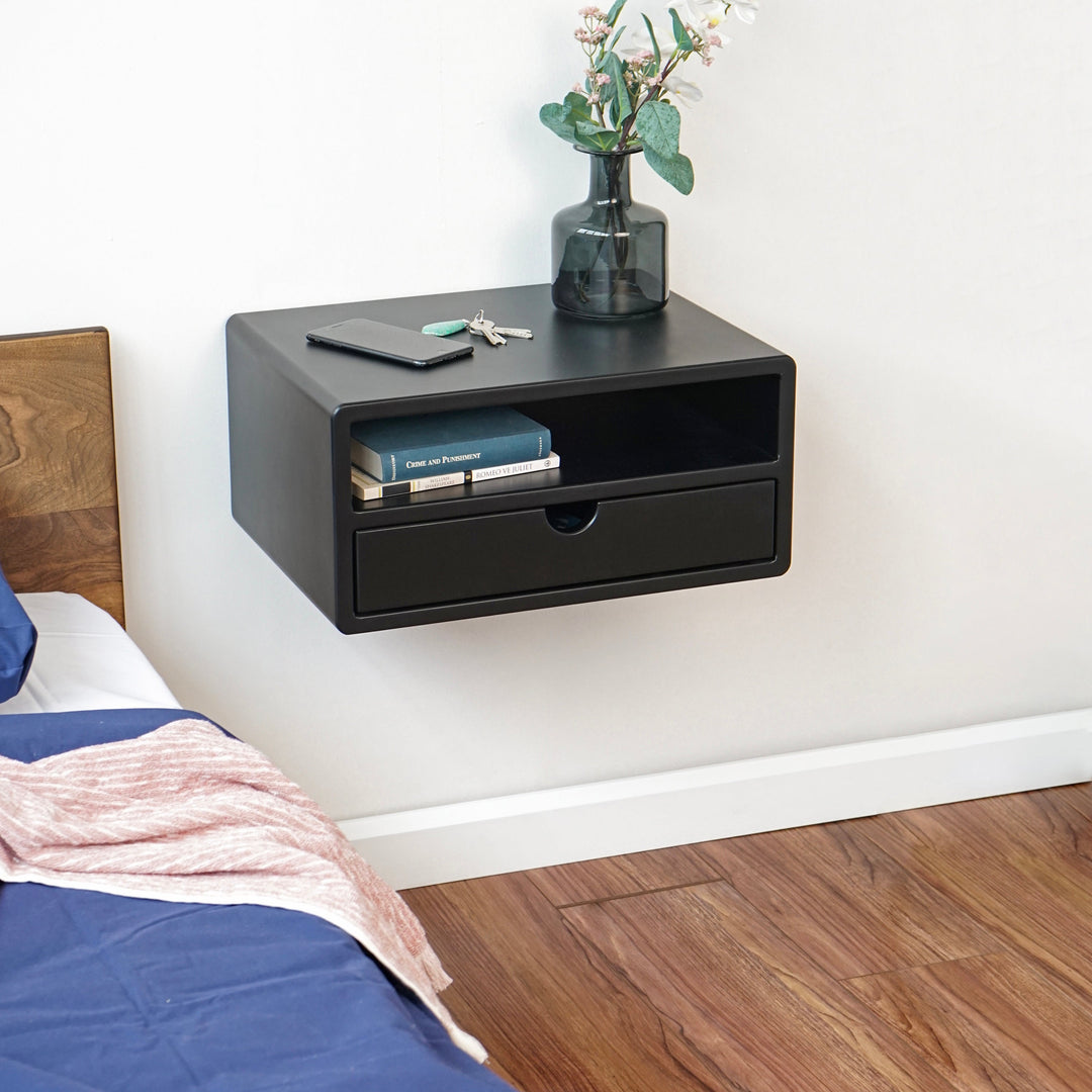 black-floating-nightstand-wall-mounted-nightstand-with-drawer-modern-floating-nightstand-black-for-urban-decor-upphomestore