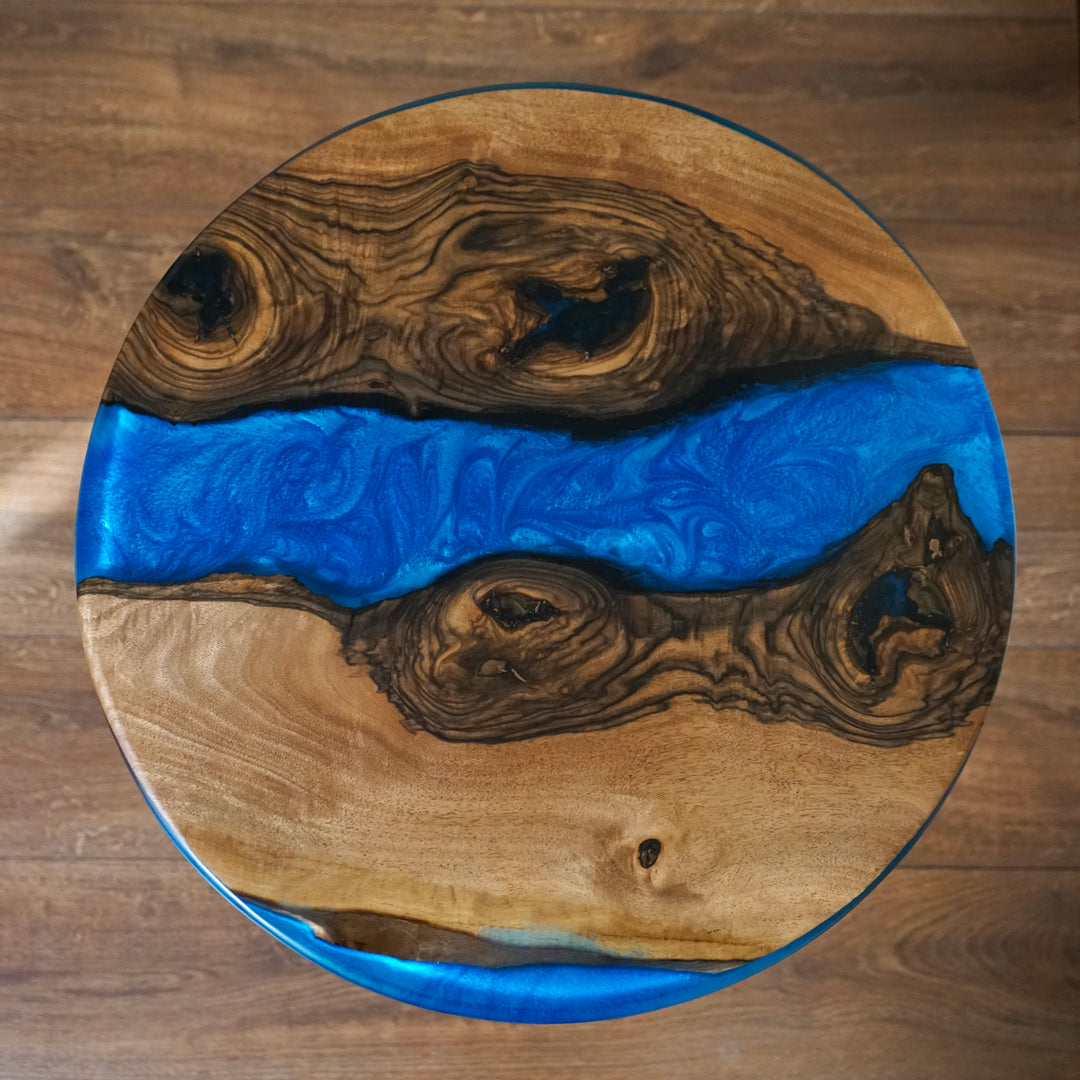 blue-resin-round-coffee-table-with-metal-legs-live-edge-r river-design-luxury-look-for-modern-spaces-upphomestore