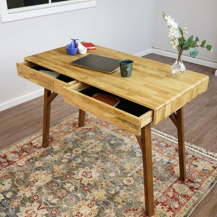 narrow-desk-with-drawers-oak-wood-writing-table-with-wooden-legs-contemporary-office-essential-upphomestore