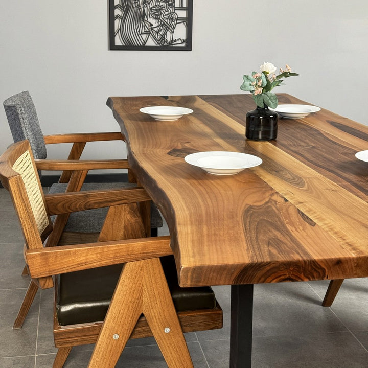 live-edge-dining-table-for-4-to-8-persons-walnut-wood-with-metal-legs-contemporary-rustic-look-upphomestore