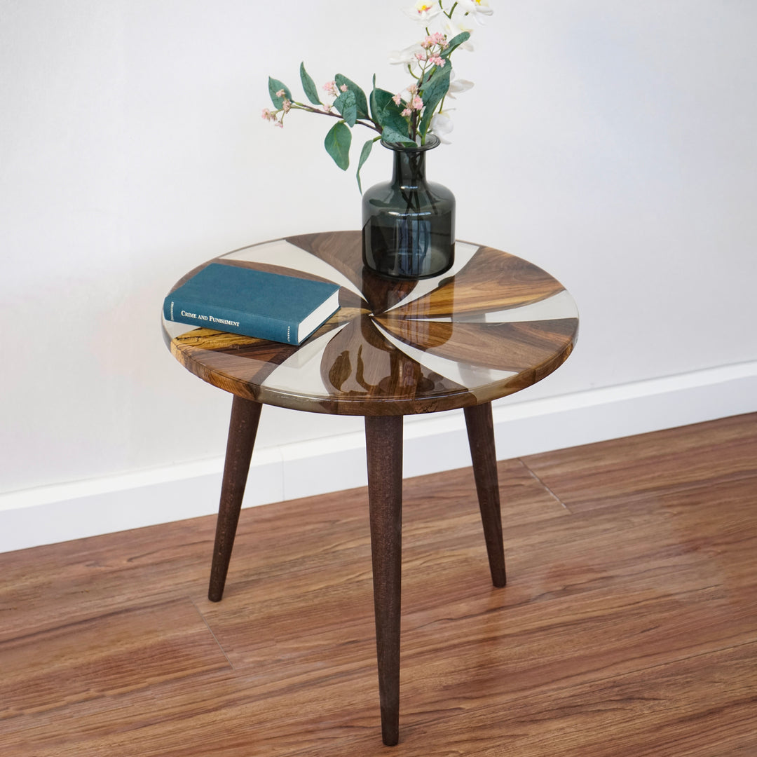 round-resin-coffee-table-with-clear-epoxy-finish-walnut-wood-epoxy-furniture-unique-decorative-centerpiece-upphomestore