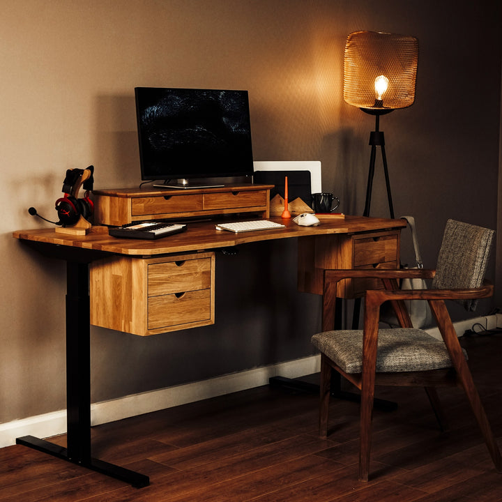 height-adjustable-computer-desk-standing-desk-drawer-monitor-stand-functional-work-desk-setup-upphomestore