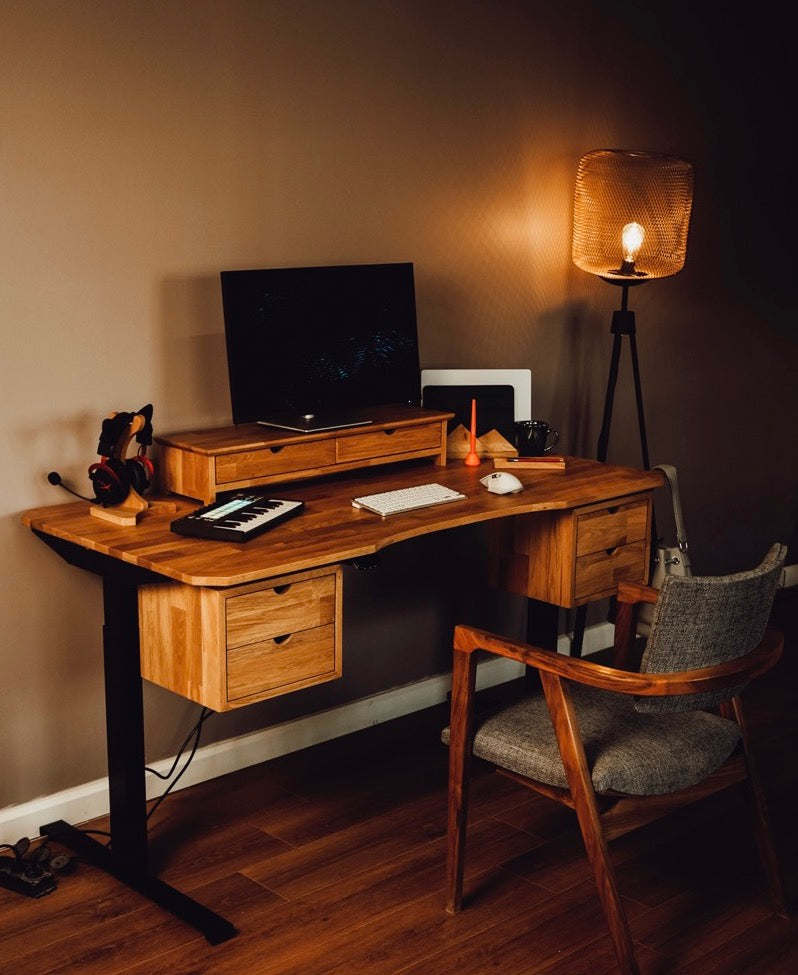 furniture-office-work-desk-computer-desk-walnut-wooden