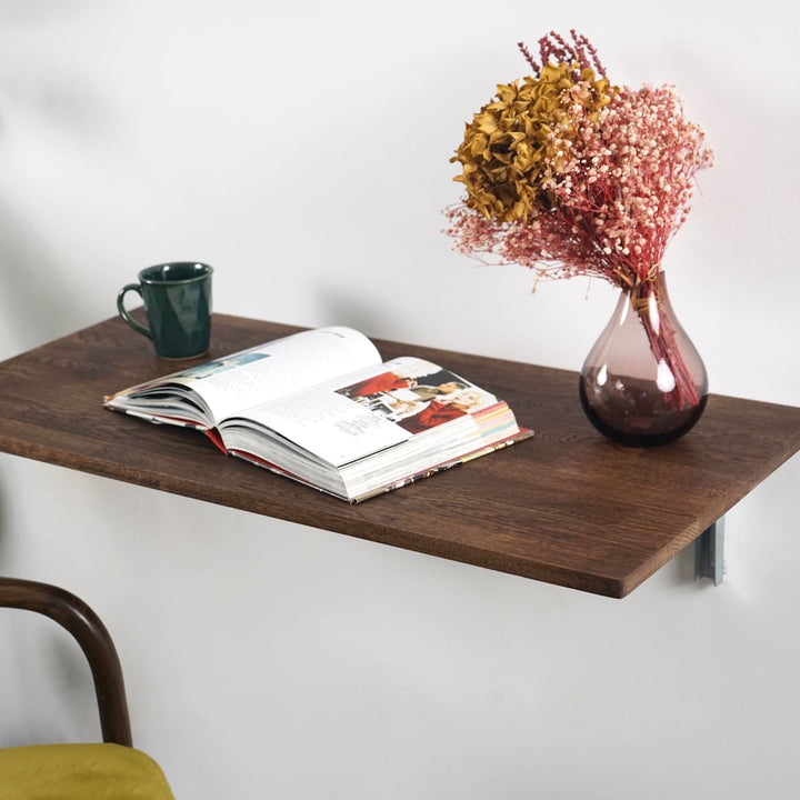 Folding Desk Wall Mounted Floating Wooden Table - UPP Home Store