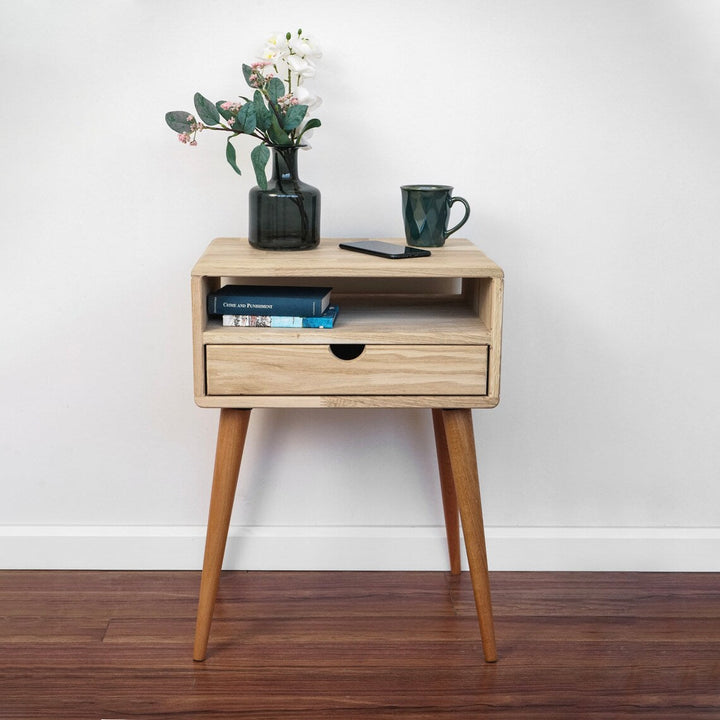mid-century-nightstand-set-of-2-oak-bedside-table-with-drawer-contemporary-black-floating-nightstand-for-chic-decor-upphomestore