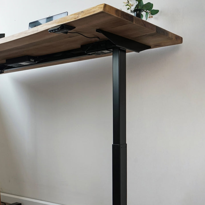 how-to-price-live-edge-work-tables-adjustable-electric-solid-wood-table-with-bluetooth-connection-guide-upphomestore