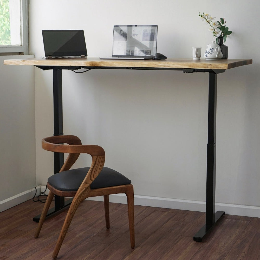 premium-live-edge-work-tables-adjustable-electric-solid-wood-table-with-bluetooth-connection-upphomestore