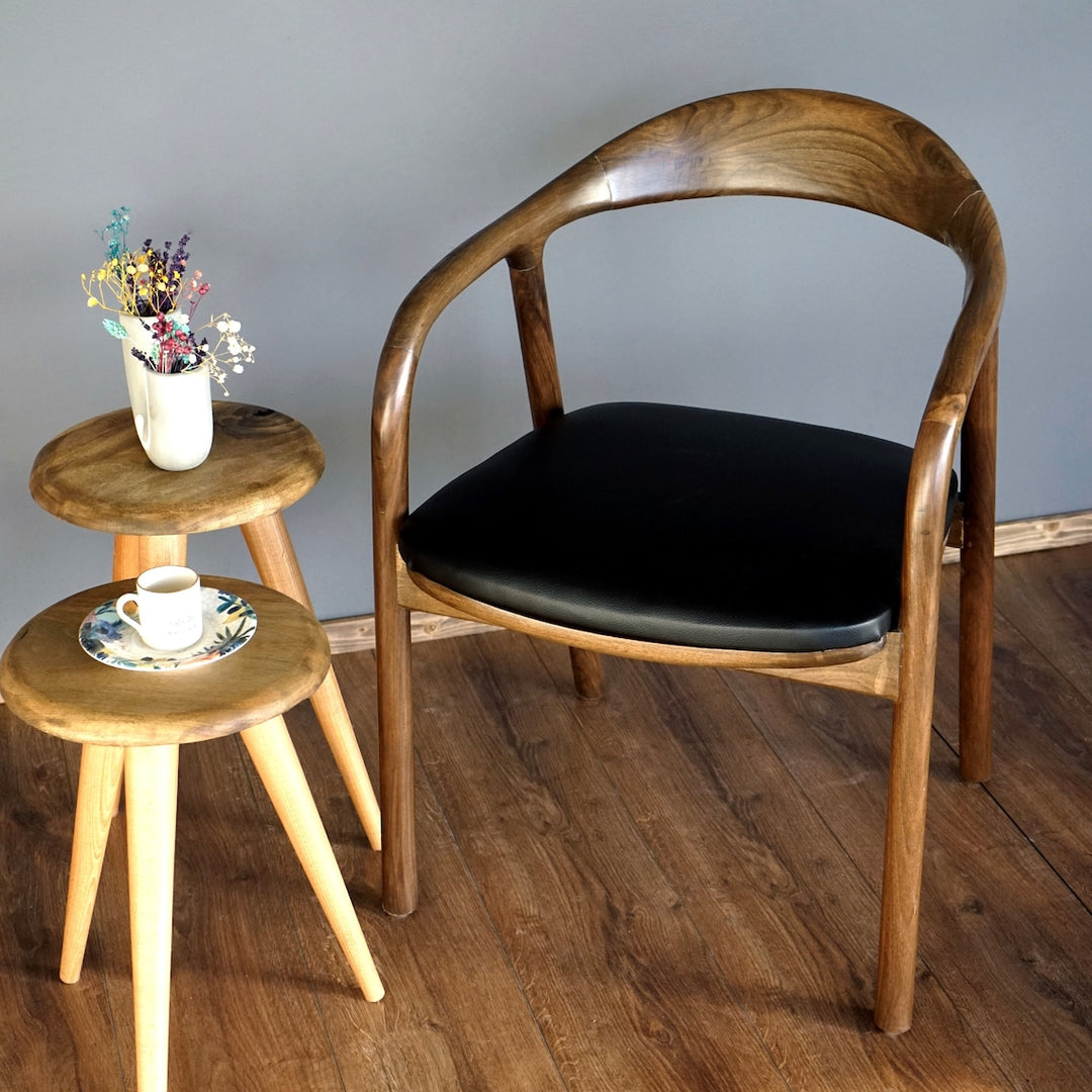 Walnut Wooden Dining Chair v.2 - UPP Home Store