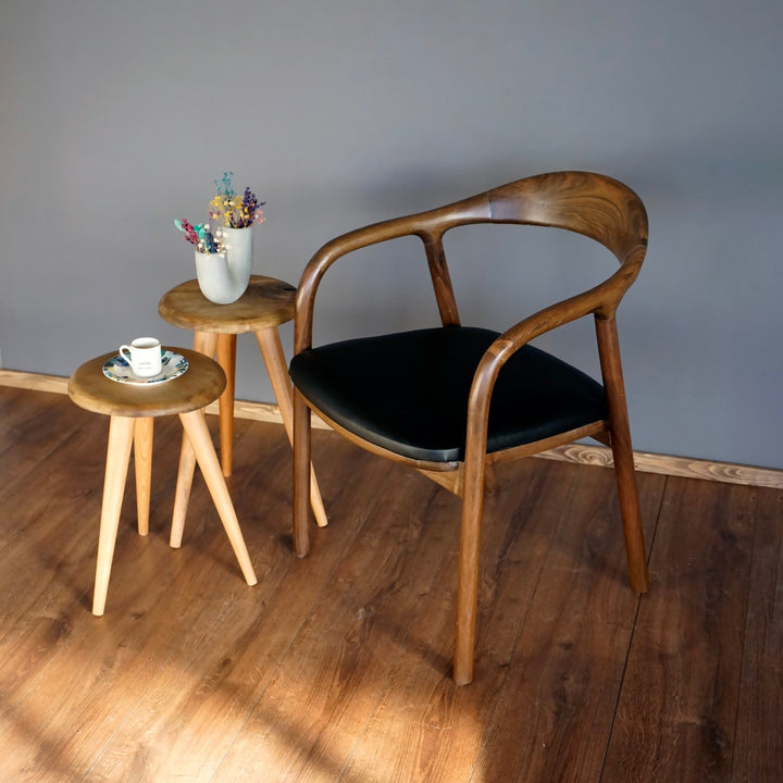 Walnut Wooden Dining Chair v.2 - UPP Home Store