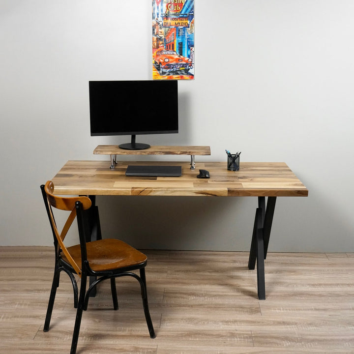 computer-desk-with-stand-walnut-solid-work-desk-metal-leg-v20-spacious-design-upphomestore