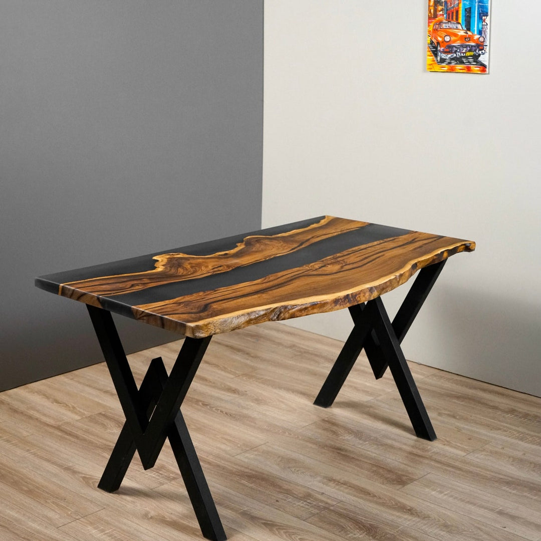 computer-desk-with-stand-work-desk-live-edge-desk-walnut-solid-black-epoxy-and-resin-metal-leg-v18-for-home-upphomestore