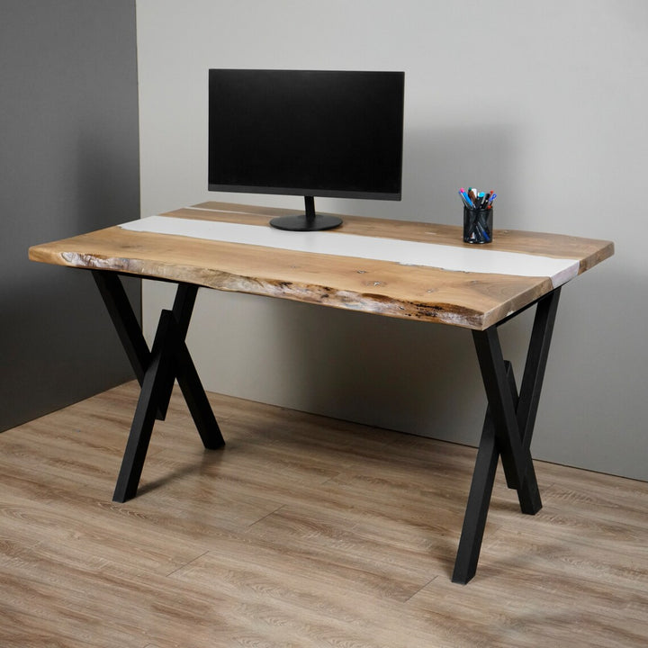 computer-desk-with-stand-work-desk-live-edge-desk-walnut-solid-white-epoxy-and-resin-metal-leg-v15-with-hutch-upphomestore