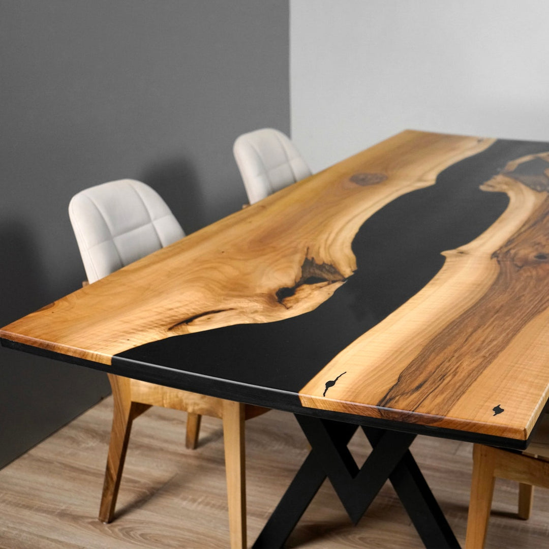walnut-solid-dining-table-dining-table-sets-farmhouse-table-set-work-and-computer-table-black-epoxy-metal-leg-elegant-upphomestore