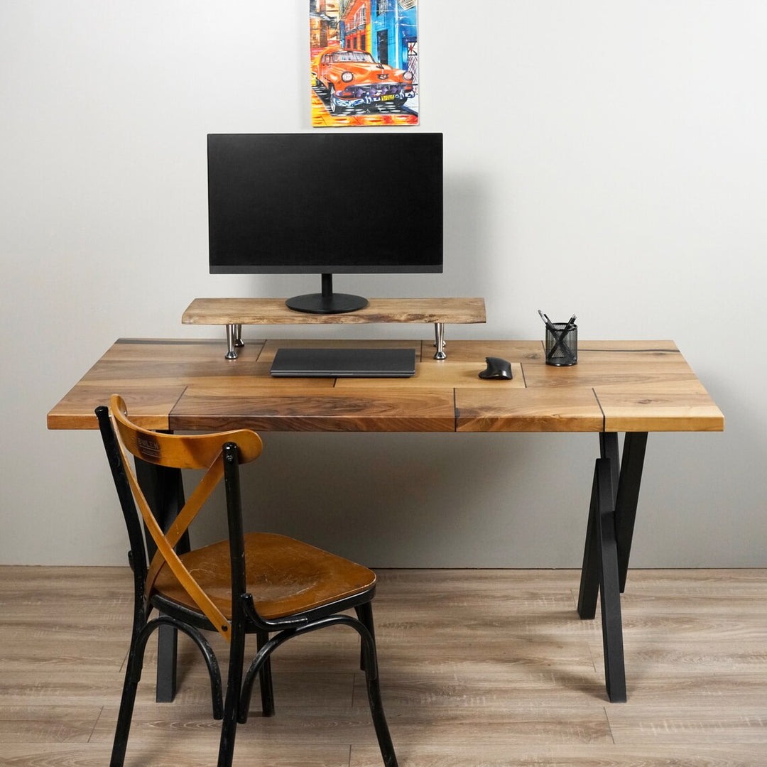 computer-desk-with-stand-walnut-solid-work-desk-metal-leg-v19-with-drawers-upphomestore