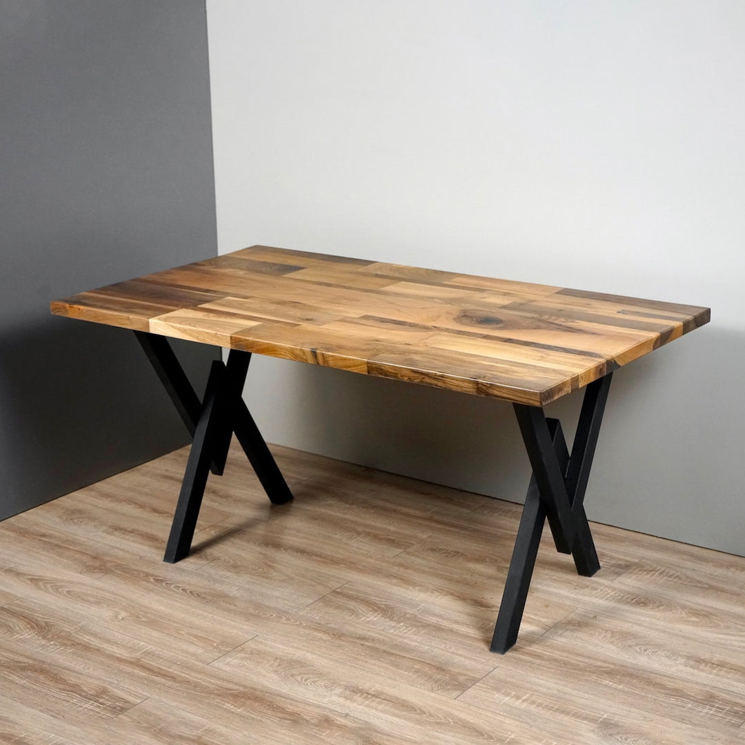 computer-desk-with-stand-work-desk-walnut-solid-metal-leg-v.17-modern-setup-upphomestore