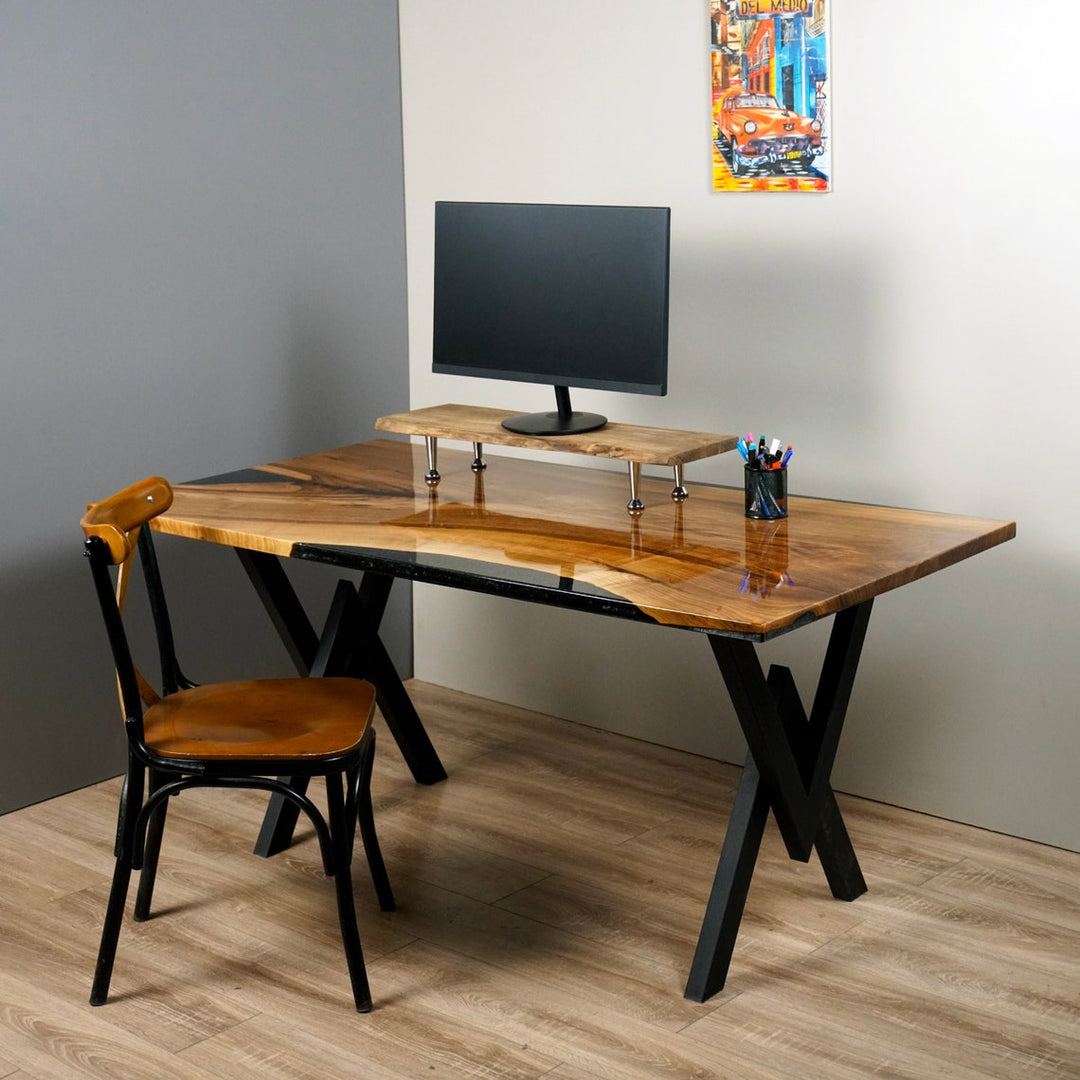 computer-desk-with-stand-work-desk-walnut-solid-black-epoxy-and-resin-metal-leg-v14-near-you-upphomestore