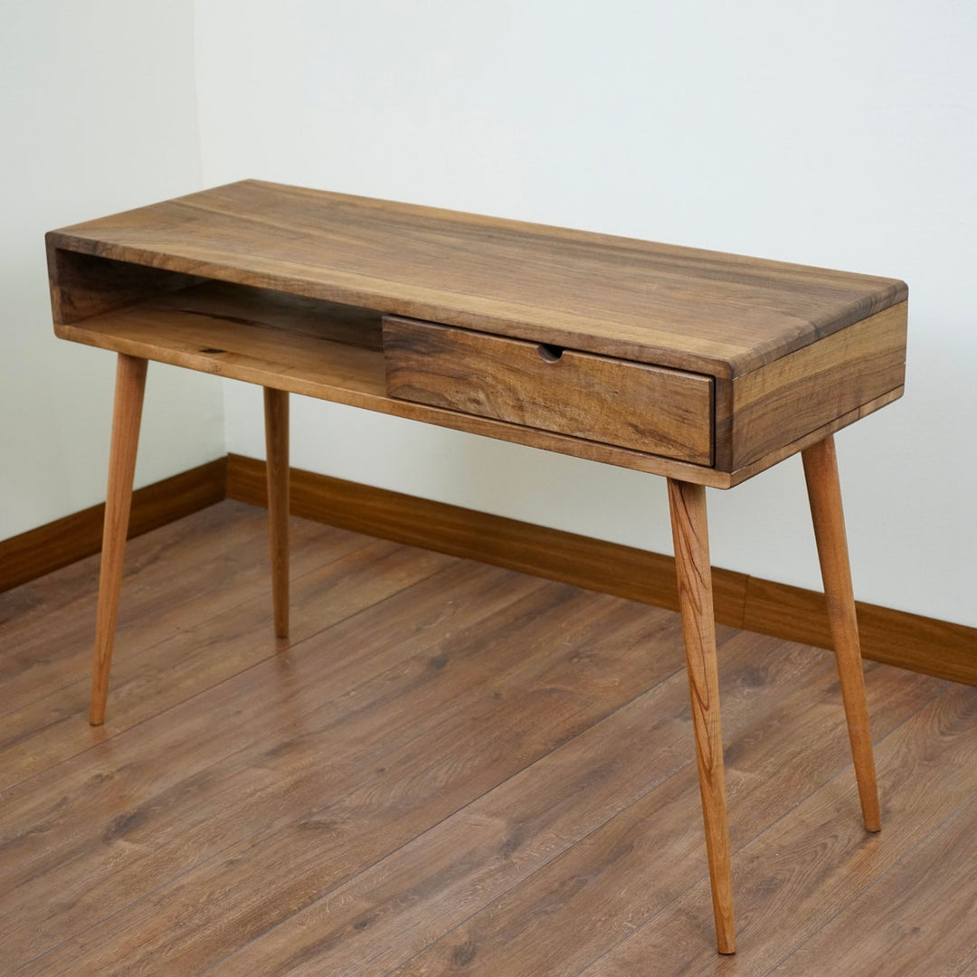 walnut-console-table-mid-century-modern-console-table-shelf-and-drawer-bedroom-furniture-upphomestore