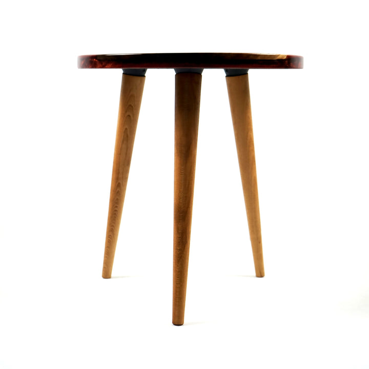 maroon-resin-round-coffee-table-live-edge-river-design-epoxy-furniture-artistic-home-accent-upphomestore