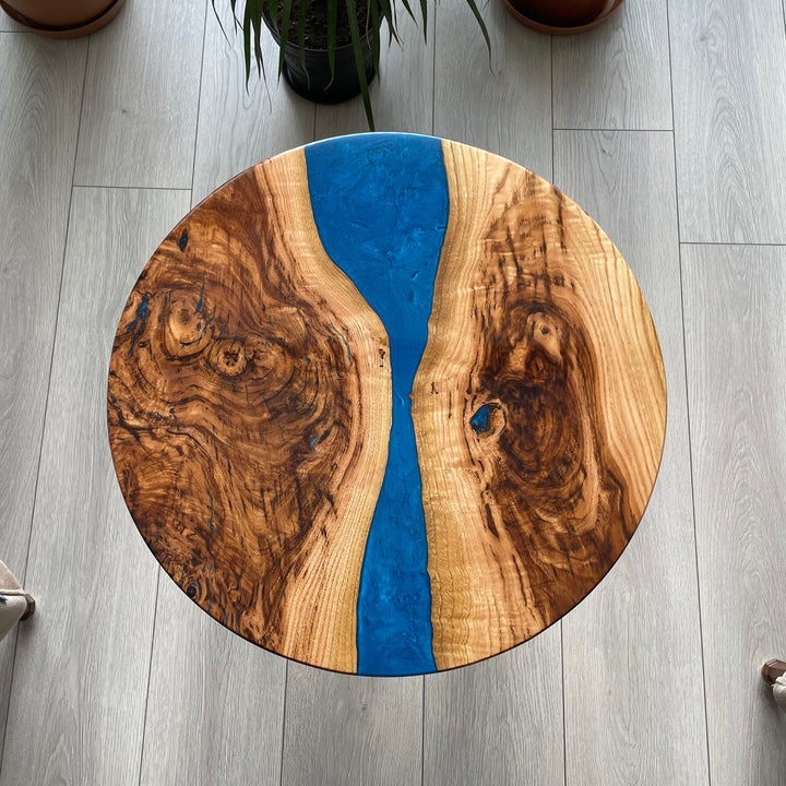 blue-resin-round-coffee-table-live-edge-river-design-epoxy-furniture-blue-color-exquisite-living-space-addition-upphomestore