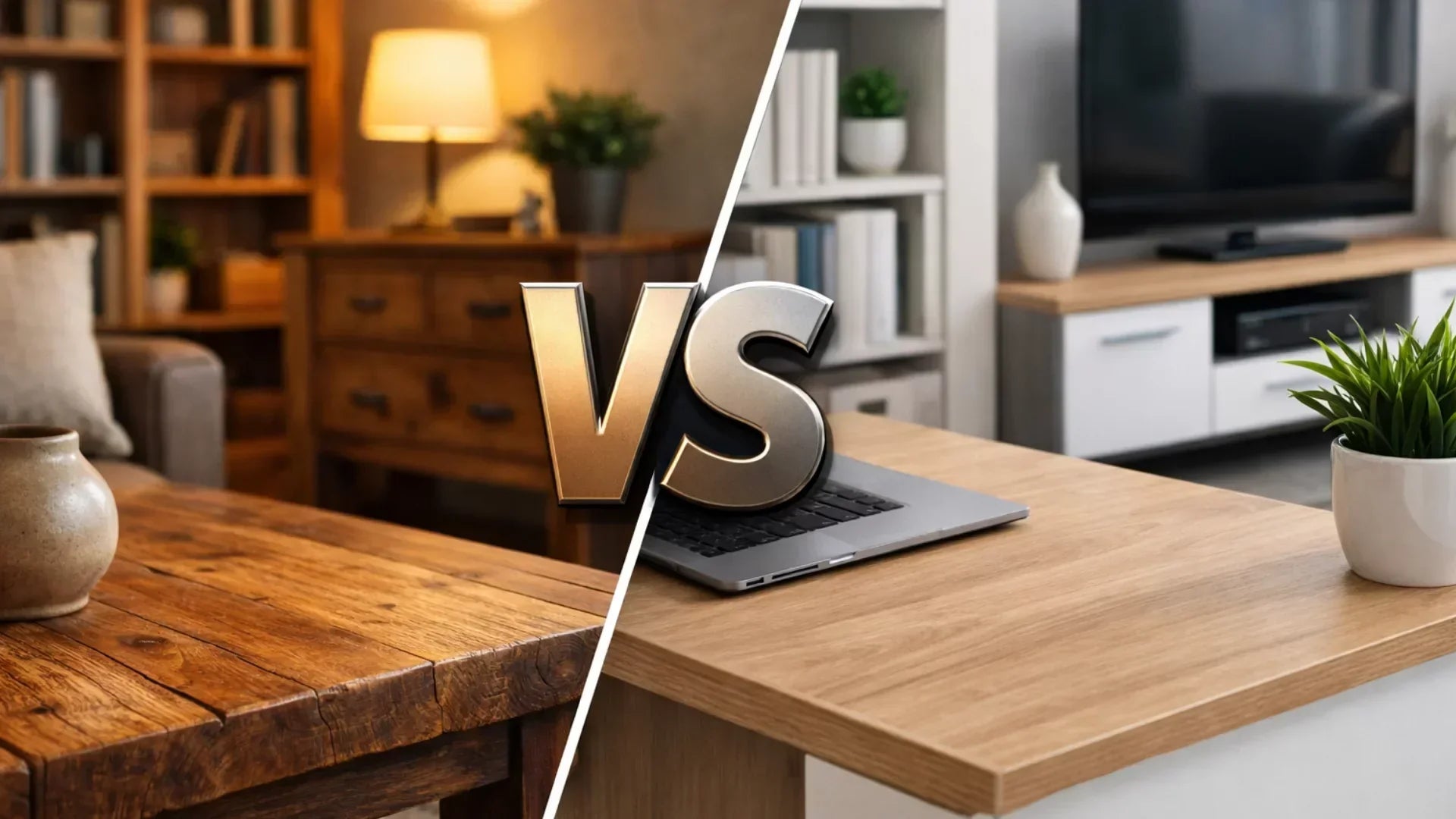 Solid Wood vs Laminate Furniture: Which is Right for Your Home?