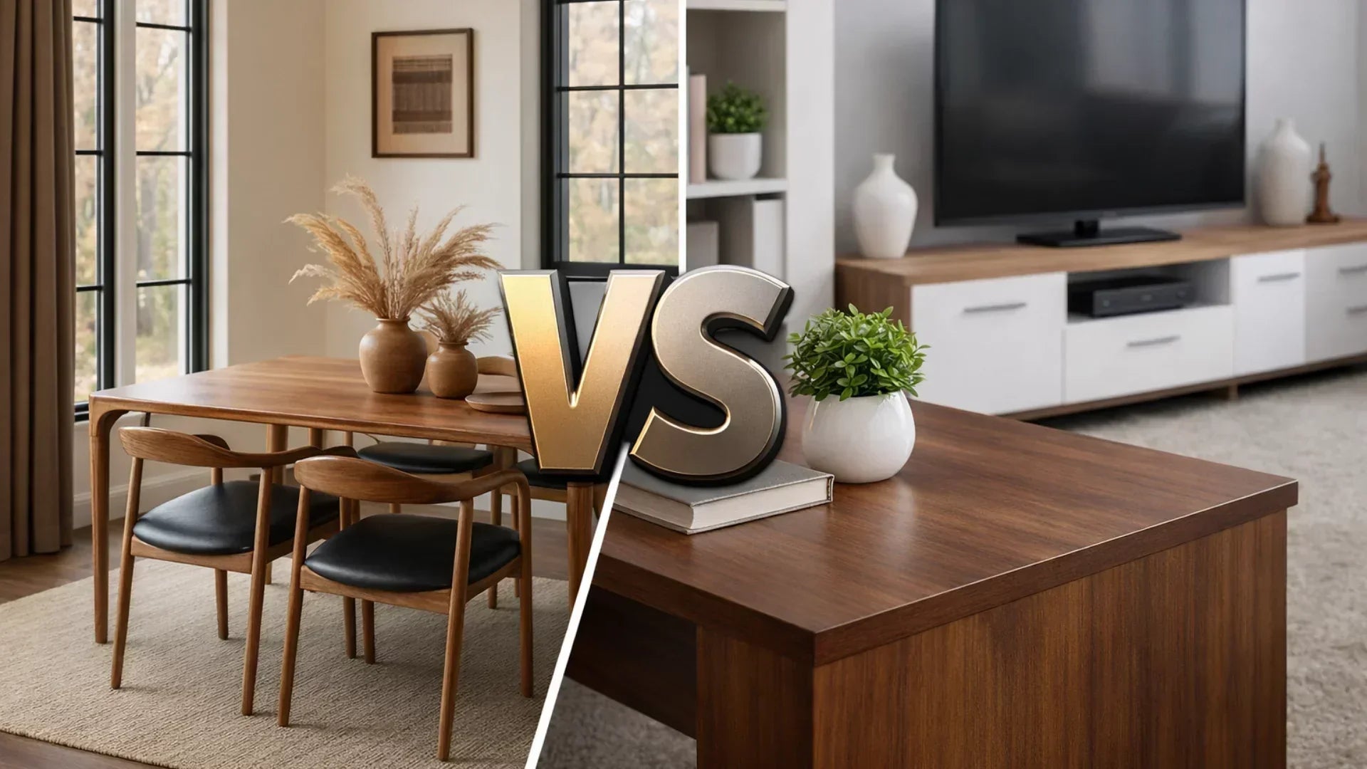 Solid Wood Furniture vs Veneer: Complete Buyer's Guide 2026