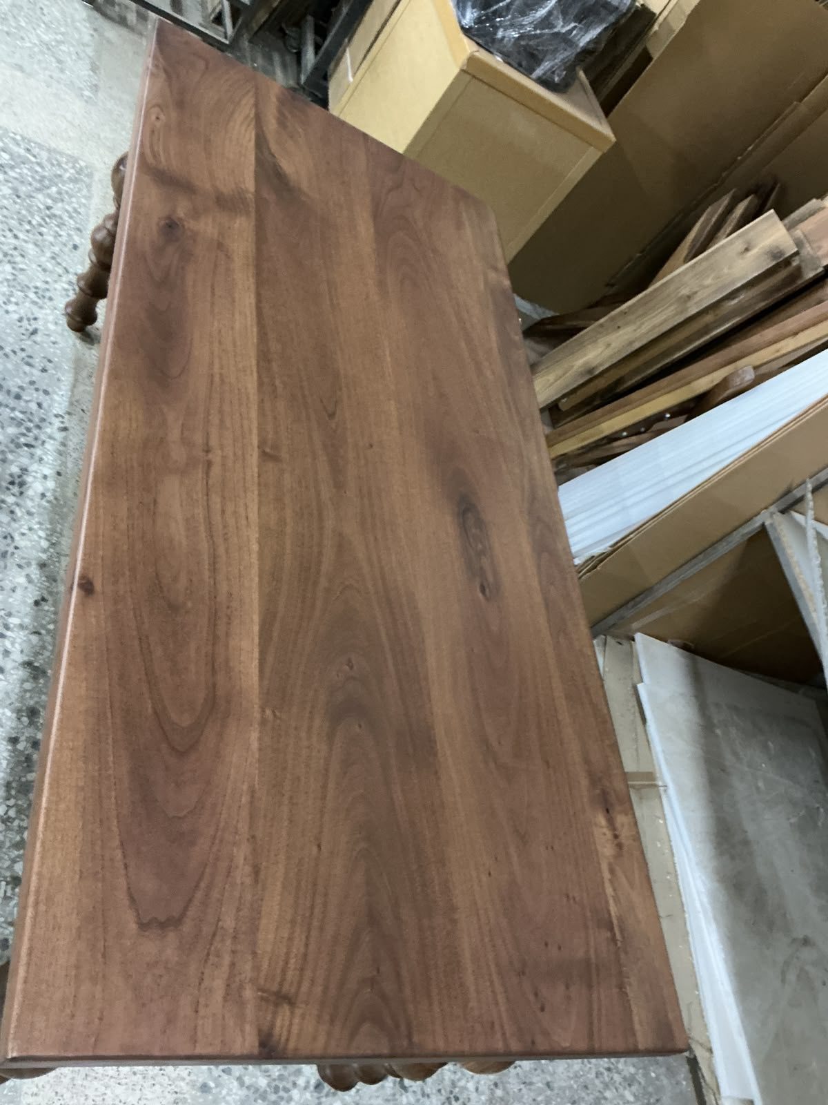 Walnut Farmhouse Dining Table, 70 × 32 in, ready-to-ship piece No. 161, photo 2