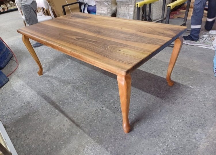 Walnut Dining Table, Cabriole Legs, 72 × 39 in, ready-to-ship piece No. 12, photo 3