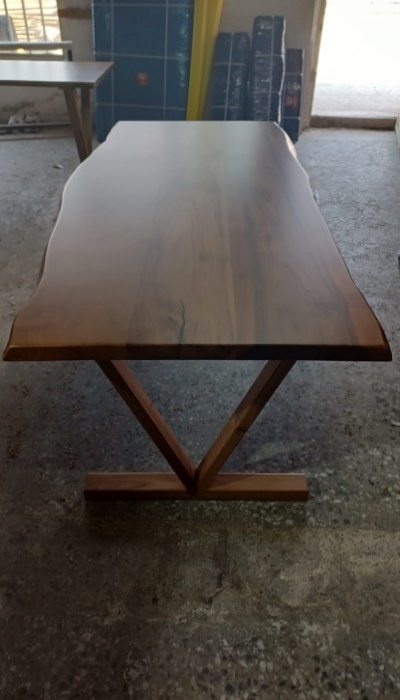 Walnut Live Edge Dining Table, 72 × 34 in, ready-to-ship piece No. 10, photo 3