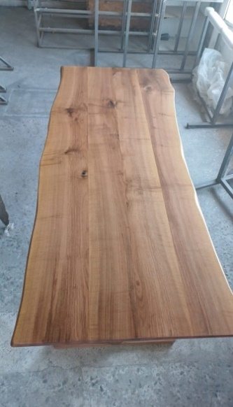 Walnut Live Edge Dining Table, 72 × 30 in, ready-to-ship piece No. 9, photo 4