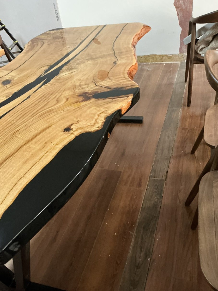 Chestnut Live Edge Dining Table, 72 × 34 in, ready-to-ship piece No. 172, photo 6