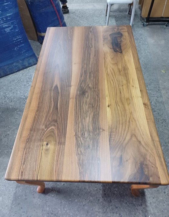 Walnut Dining Table, Cabriole Legs, 72 × 39 in, ready-to-ship piece No. 12, photo 6