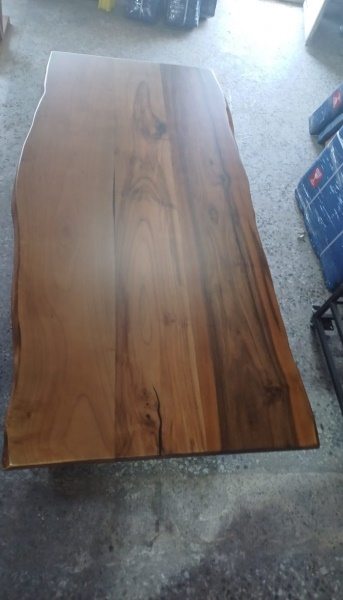 Walnut Live Edge Dining Table, 72 × 34 in, ready-to-ship piece No. 10, photo 7