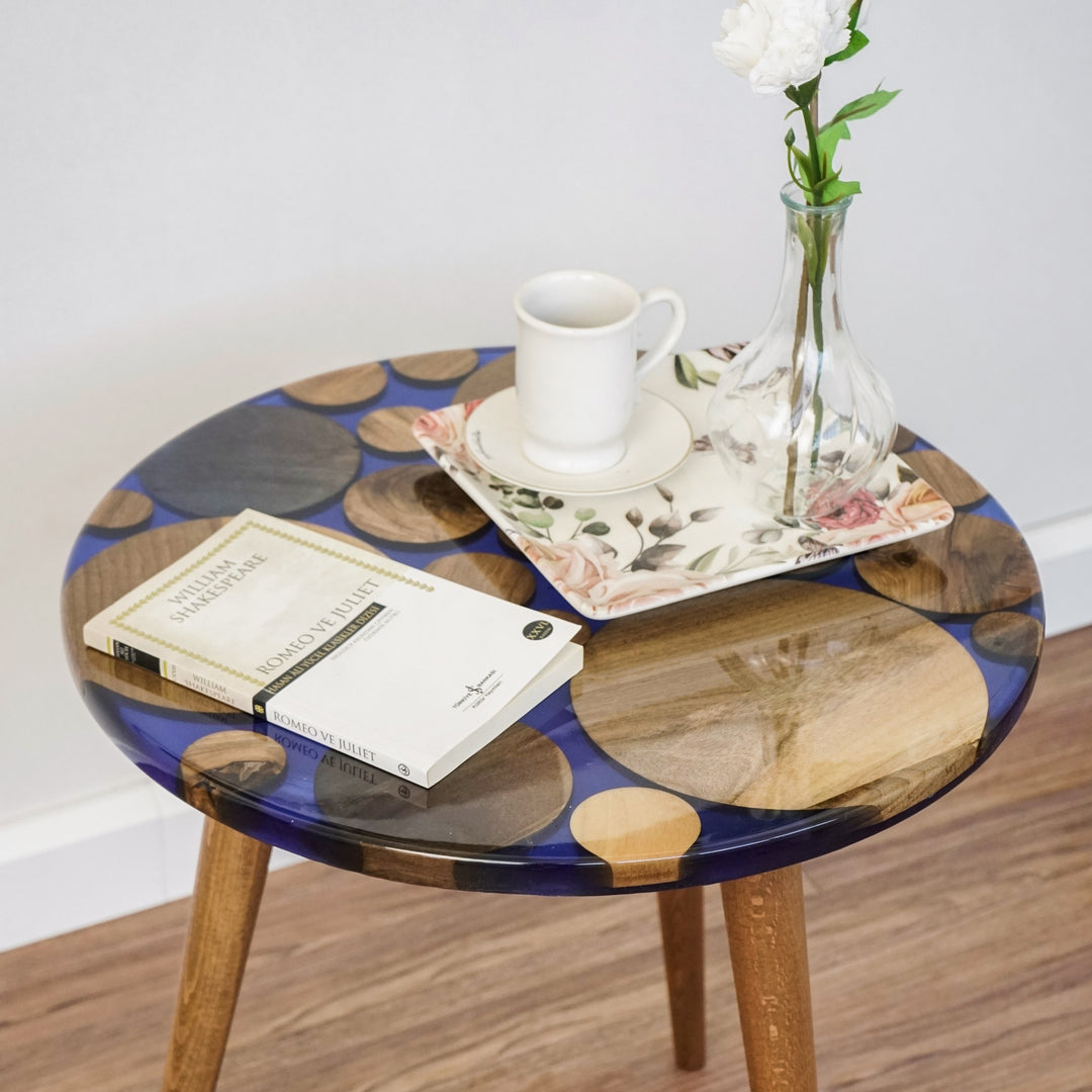 blue-resin-round-coffee-table-bubble-design-epoxy-furniture-modern-living-room-statement-upphomestore
