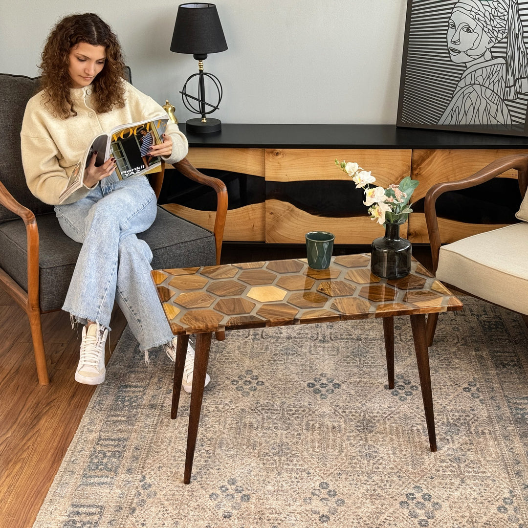 walnut-epoxy-coffee-table-rectangle-center-table-honeycomb-pattern-elegant-home-decor-addition-upphomestore