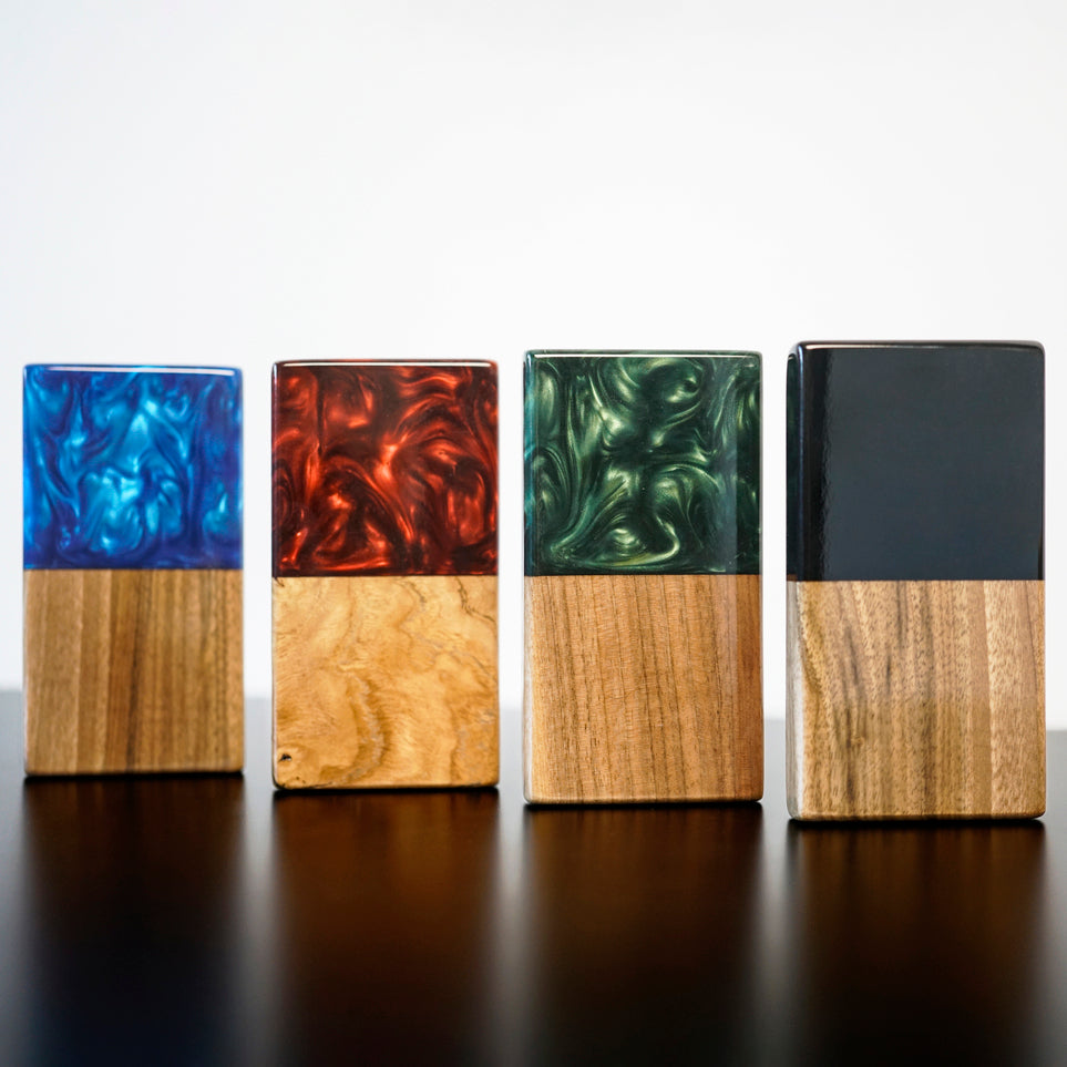 Epoxy Wood Sample - Pack of 4