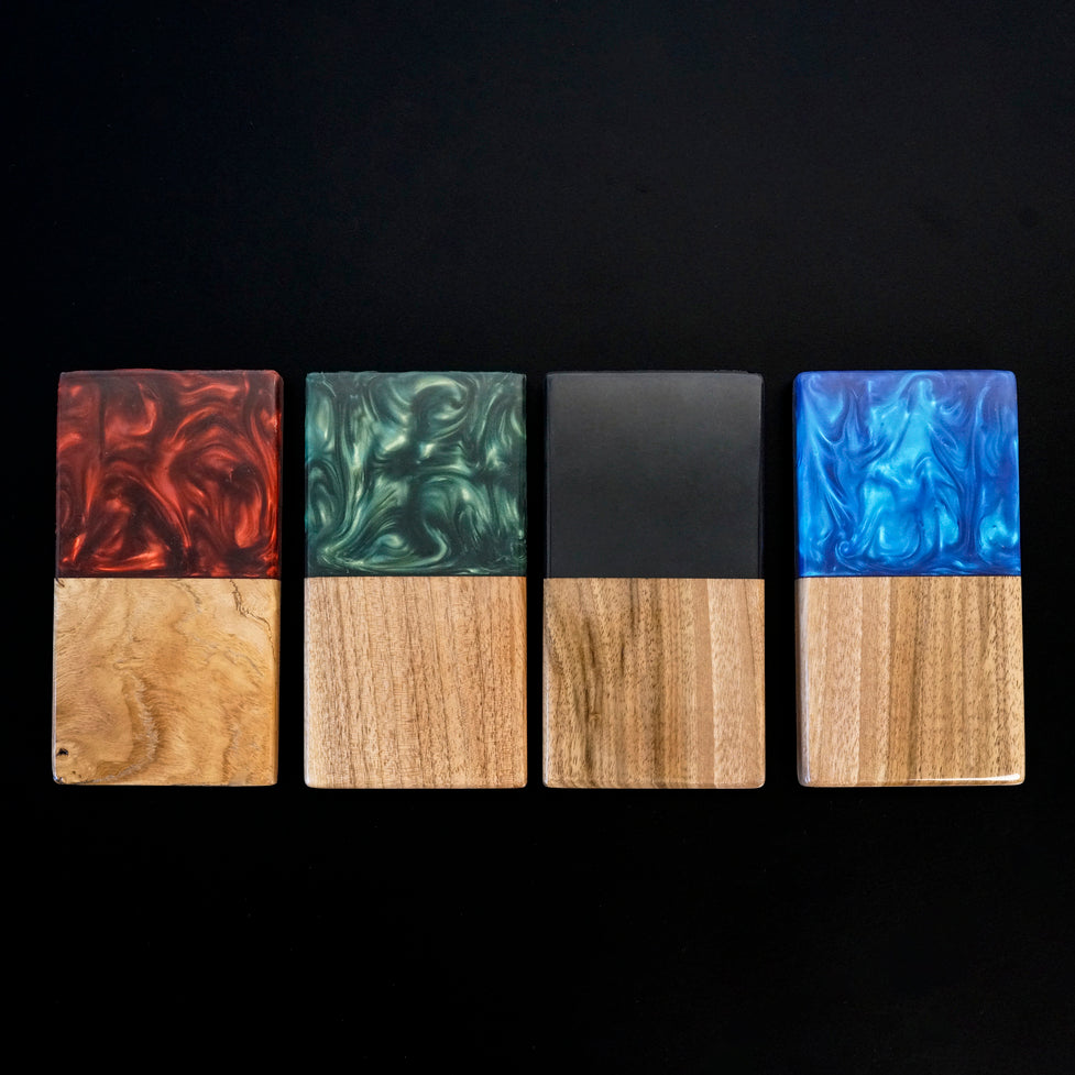 Epoxy Wood Sample - Pack of 4