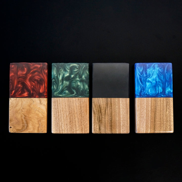 Epoxy Wood Sample - Pack of 4
