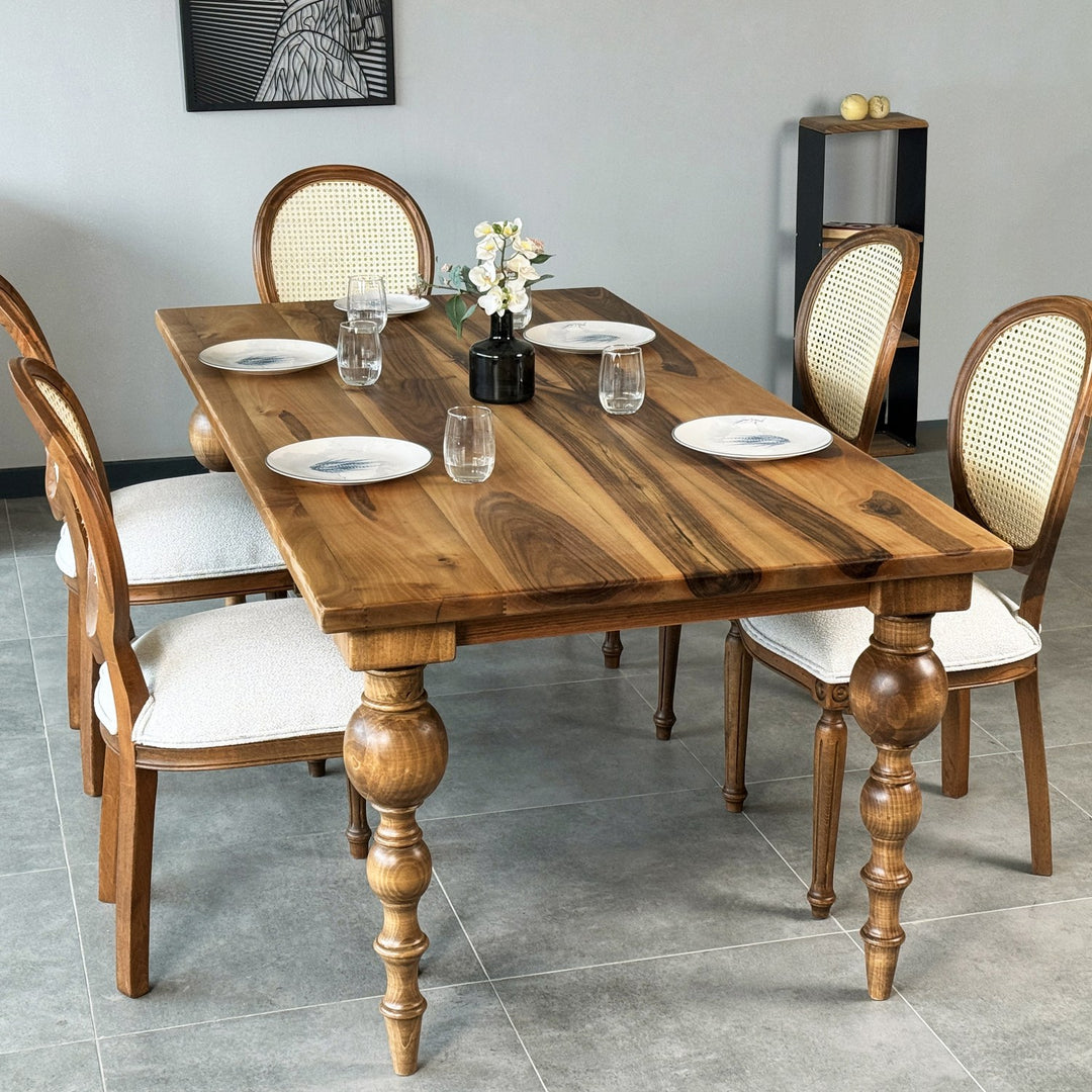 french-country-dining-table-solid-walnut-wood-farmhouse-table-for-elegant-dining-room-upphomestore