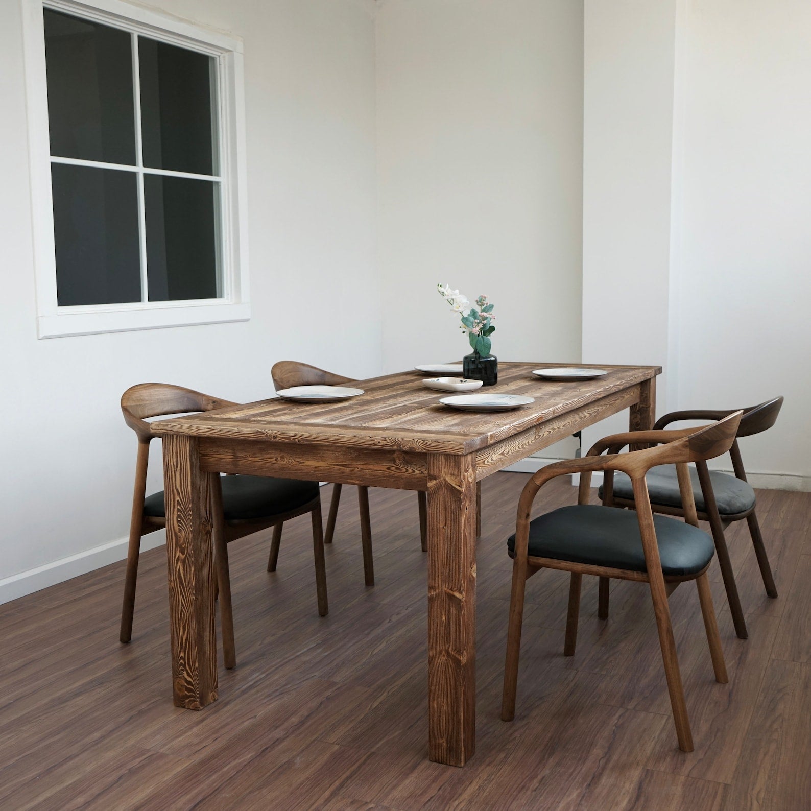 Handmade wood dining online room chairs