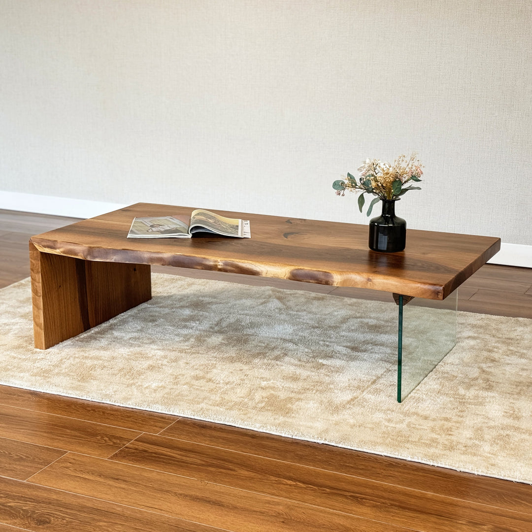 live-edge-coffee-table-walnut-wood-glass-leg-modern-center-table-upphomestore