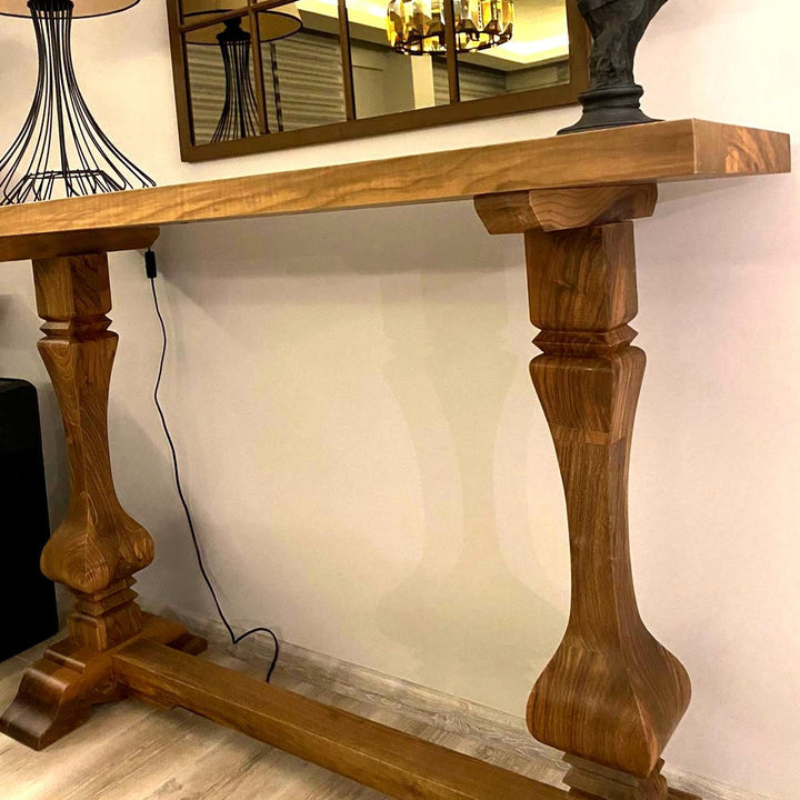 walnut-console-entryway-console-entryway-shelf-solid-wood-durability-upphomestore